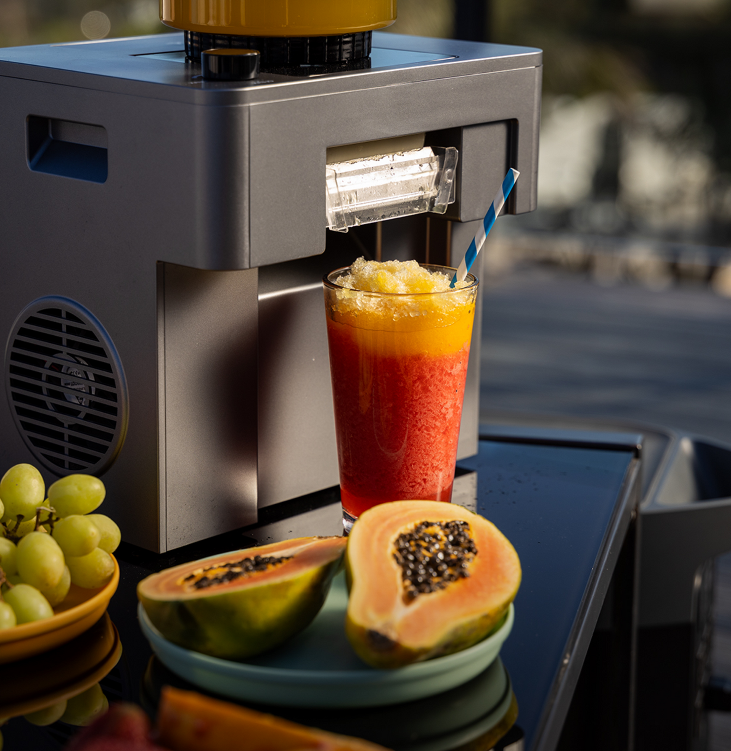 QuickFreezer Pro - Frozen Drink & Slushie Machine, Freeze any liquid in 60 seconds