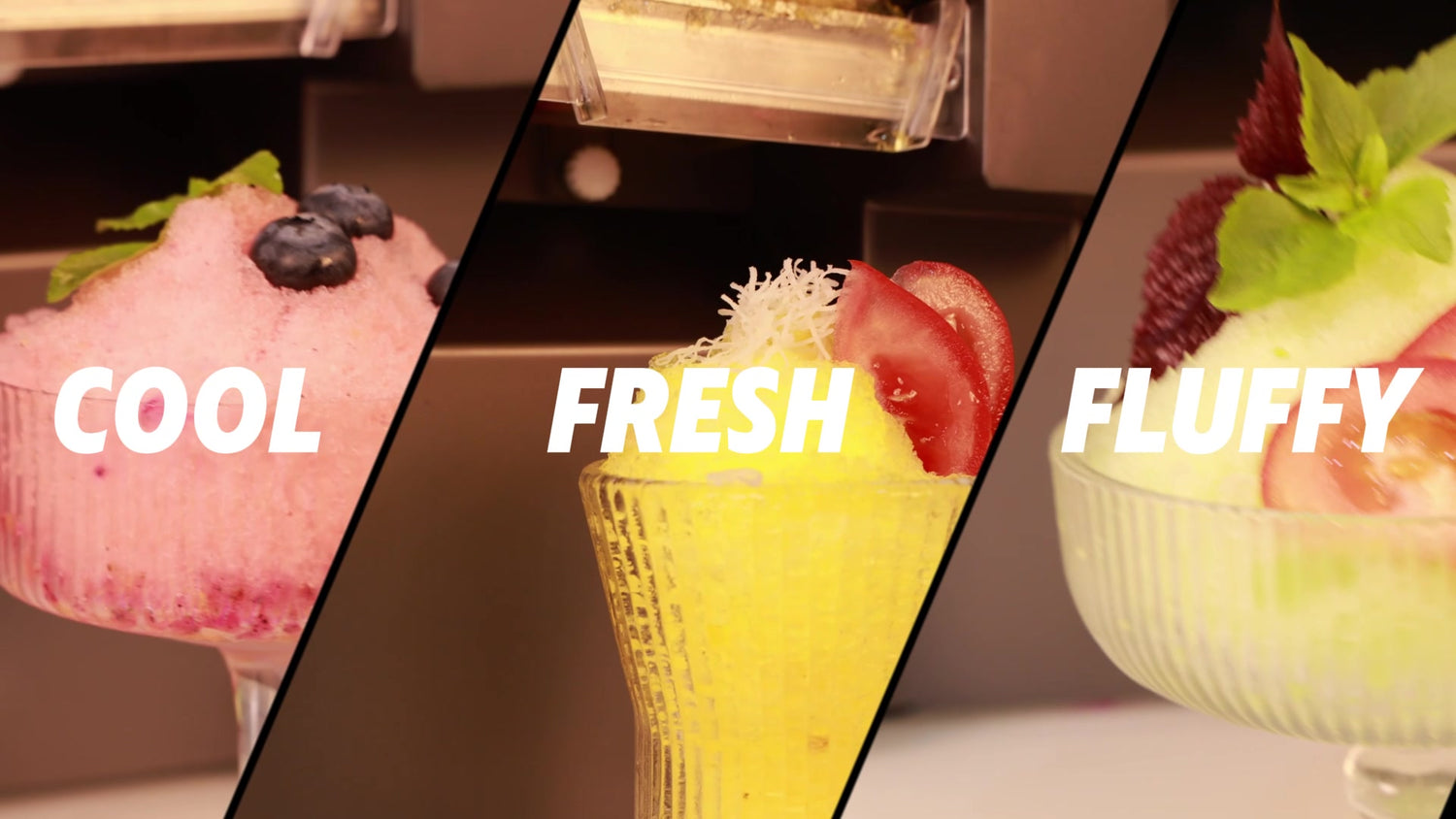 QuickFreezer 2nd fresh ingredient frozen dessert workflow